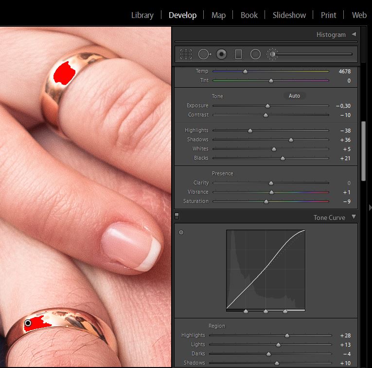 Lightroom коррекция кистью Lightroom коррекция кистью