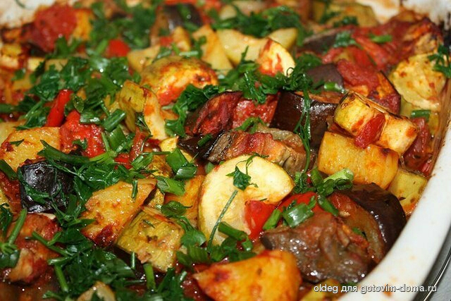 Рецепты овощных рагу без мяса