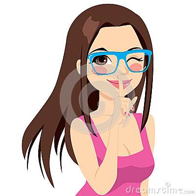 Рисунки подмигивающих девушек Рисунки подмигивающих девушек