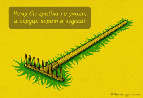Стих про грабли да те Стих про грабли да те