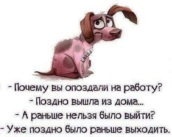 Почему вы опоздали на работу а почему вы задерживаете зарплату Почему вы опоздали на работу а почему вы задерживаете зарплату