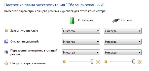 Как на windows 7 сделать чтобы экран не гас на windows Как на windows 7 сделать чтобы экран не гас на windows