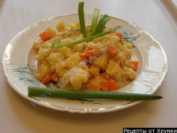 Рагу из кабачков с капустой рецепт