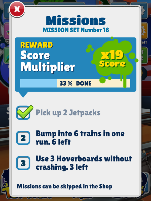 Subway surf как сделать daily challenge