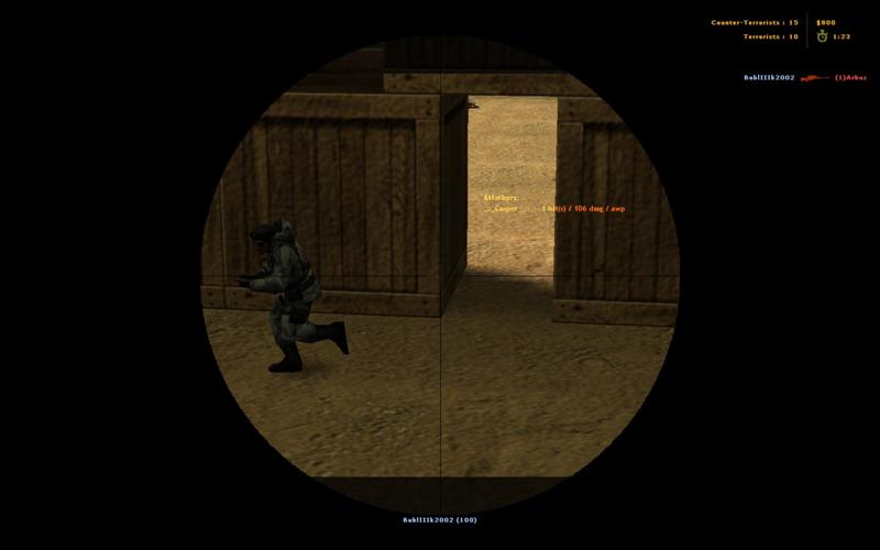 Как сделать большим прицел в cs 1.6 Как сделать большим прицел в cs 1.6