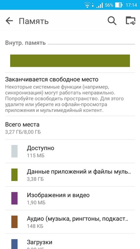 Как сделать память телефона на флешку
