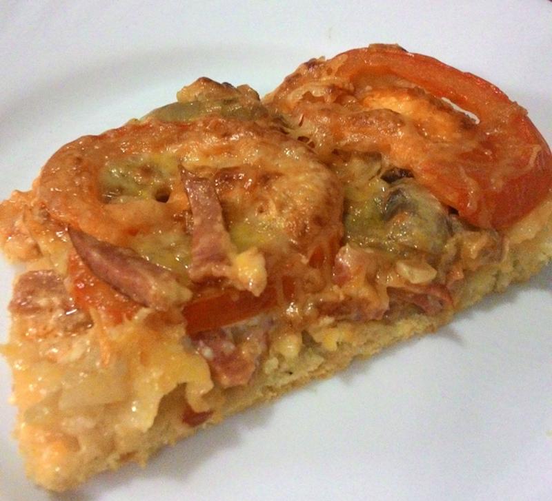 Пицца с жареными грибами рецепт