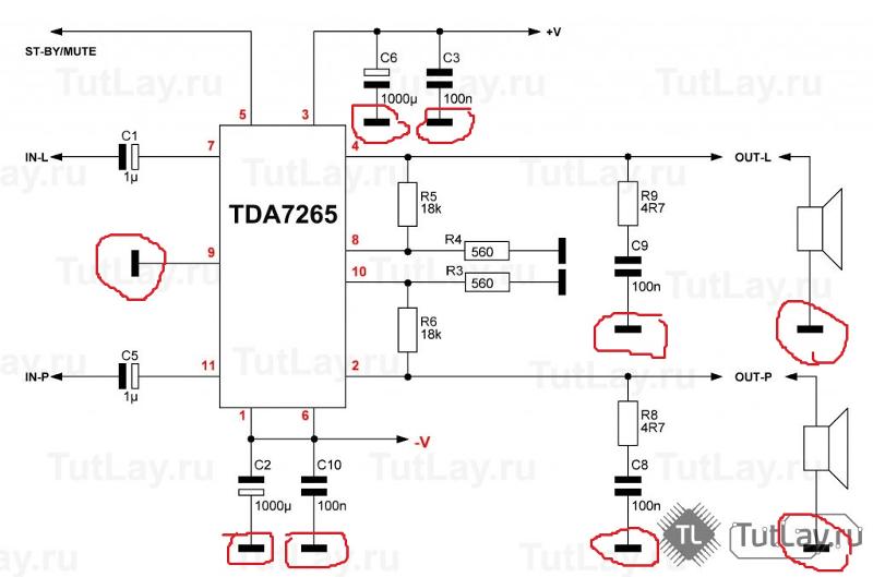 Тда 7269 усилитель Тда 7269 усилитель