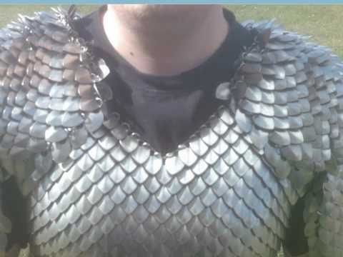 Кольчуга драконья чешуя своими руками Кольчуга драконья чешуя своими руками