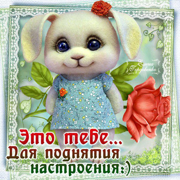 Весёлая открытка для поднятия настроения Весёлая открытка для поднятия настроения