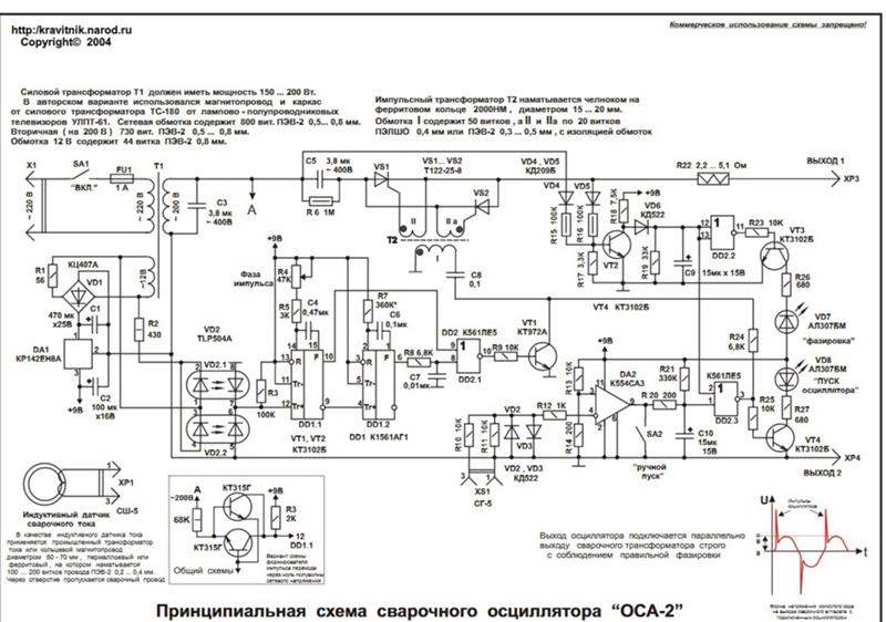 Импульсный сварочный аппарат и его схема Импульсный сварочный аппарат и его схема