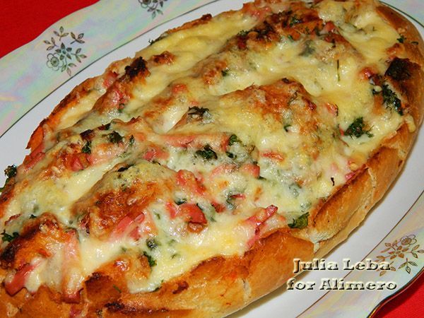 Пицца из хлеба в духовке рецепт с фото Пицца из хлеба в духовке рецепт с фото