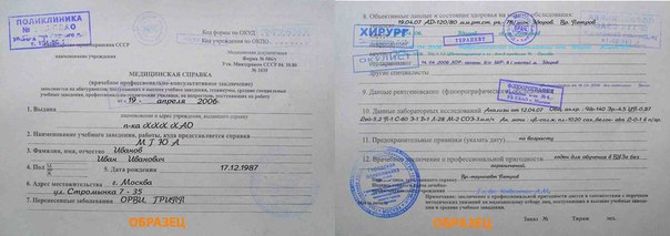 Как быстро сделать справку 086 у