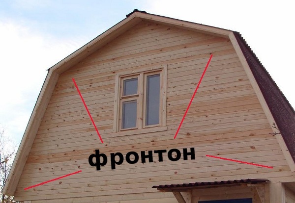 Обшивка фронтона вагонкой своими руками