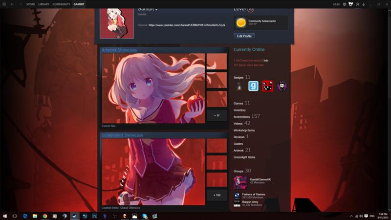 Как сделать красивый steam профиль Как сделать красивый steam профиль