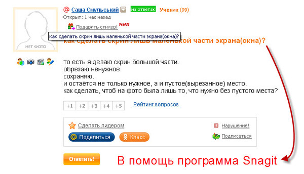 Как сделать скриншот страницы в опере