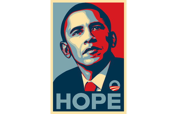 Как сделать плакат в стиле hope