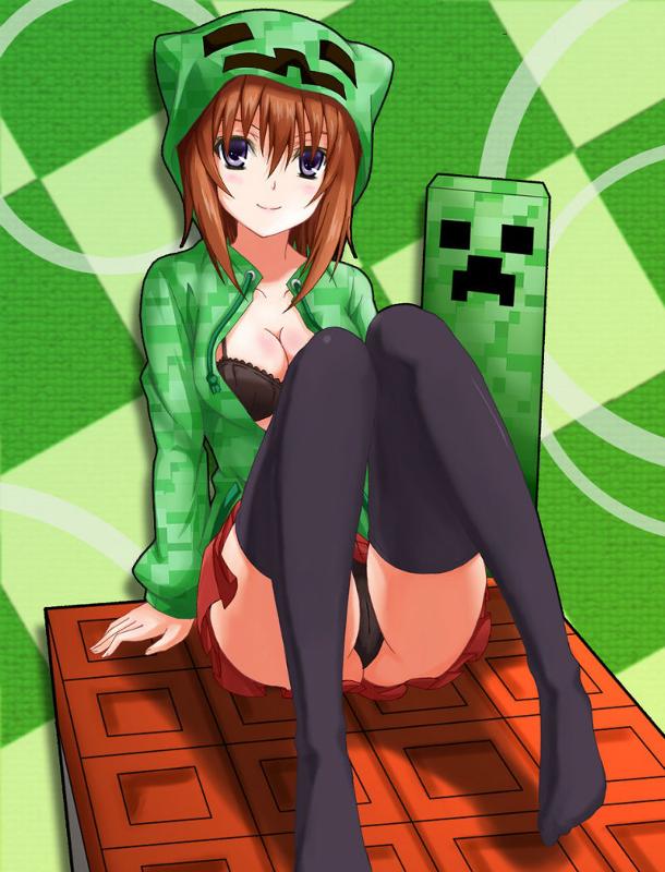 Anime minecraft girls naked