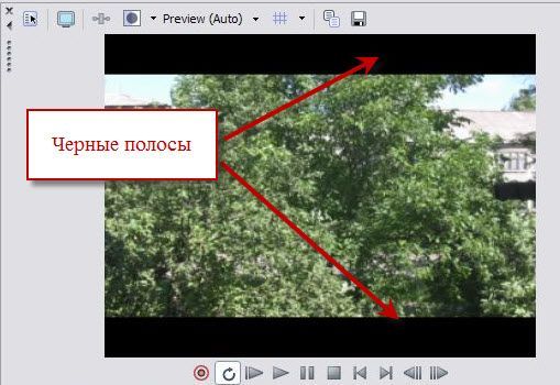 Как сделать чёрные полосы в видео сверху и снизу Как сделать чёрные полосы в видео сверху и снизу
