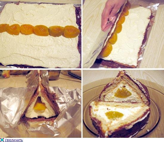 Рецепт шалаша из печенья и творога фото Рецепт шалаша из печенья и творога фото