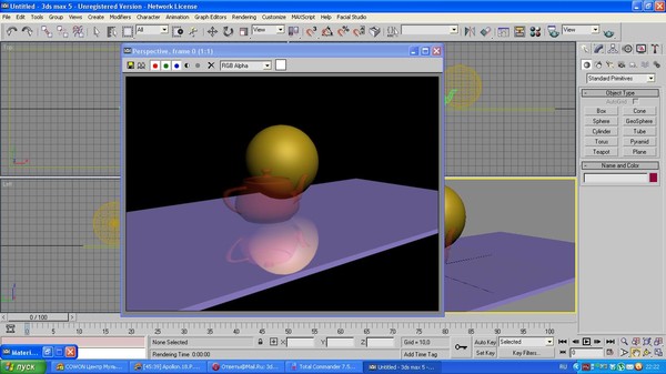 3ds max как сделать прозрачным объект