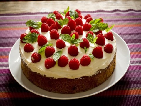 Вкусный торт на день рождения Вкусный торт на день рождения