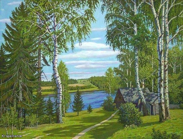 Вышивка крестом природа.пейзаж Вышивка крестом природа.пейзаж
