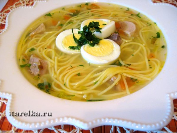 Бульон куриный с лапшой и яйцом рецепт с пошагово Бульон куриный с лапшой и яйцом рецепт с пошагово