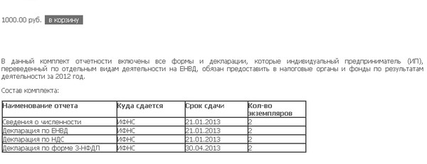 Если ип не ведет деятельность какой отчет сдавать в налоговую енвд Cached