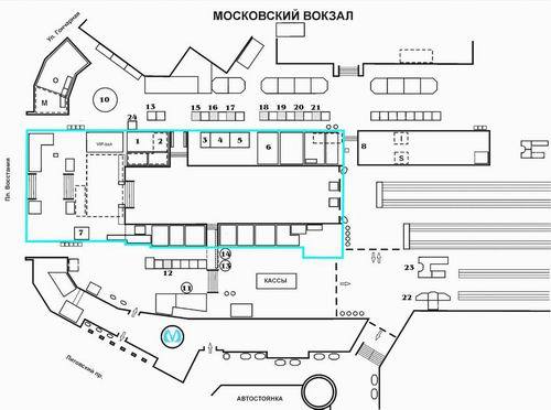 Московский вокзал схема Московский вокзал схема