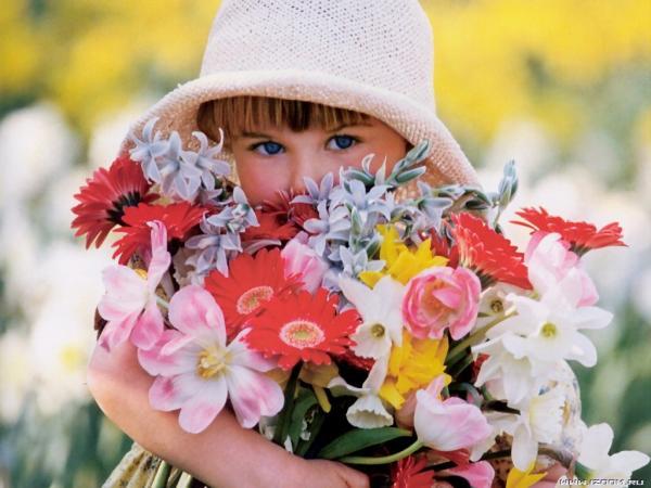 Фото цветы для девочки Фото цветы для девочки