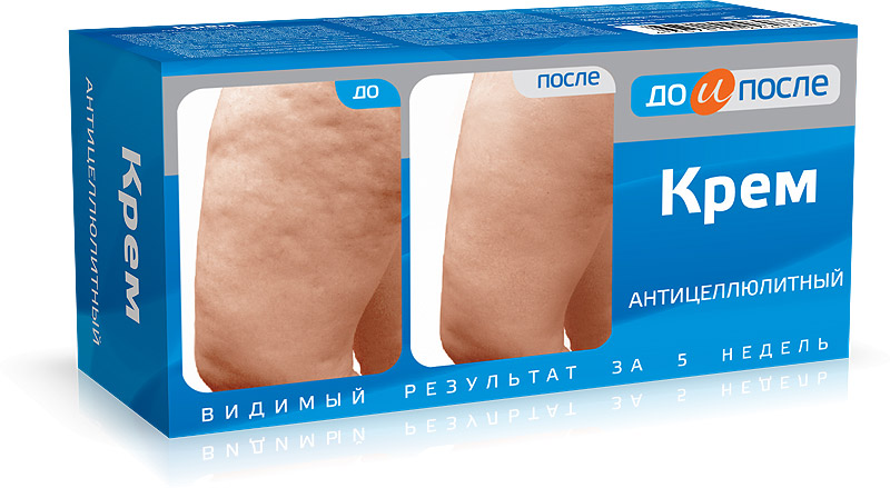 Крем до после от целлюлита Крем до после от целлюлита