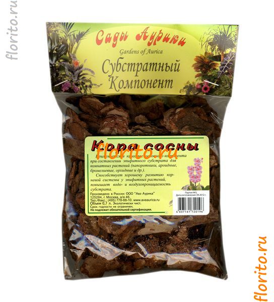 Кора сосны для орхидей своими руками