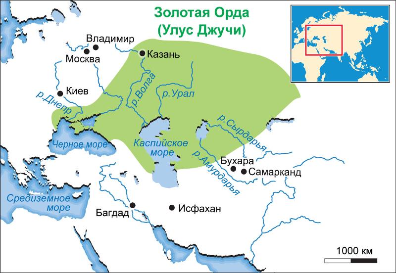 Где находилась орда Где находилась орда