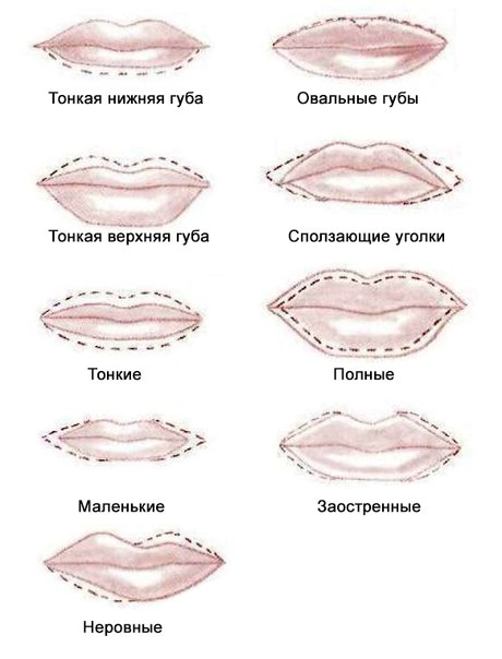 Как сделать идеальную форму губ