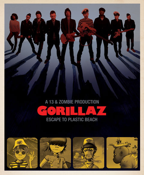 группа gorillaz в живую фото онлайн группа gorillaz в живую фото