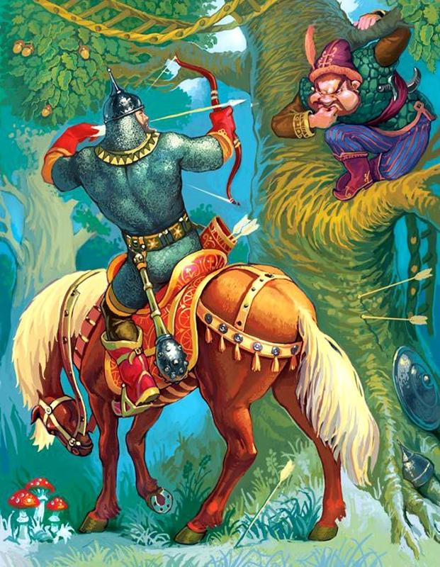 илья муромец и соловей-разбойник смотреть былину