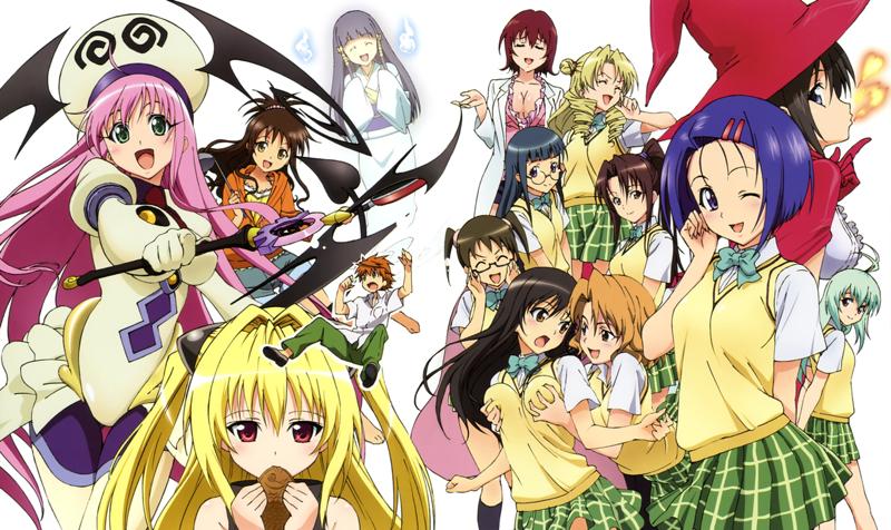 Anime similar to to love ru