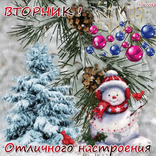 отличного дня и хорошего настроения зимние вторник. с добрым зи ним утром вторникп.