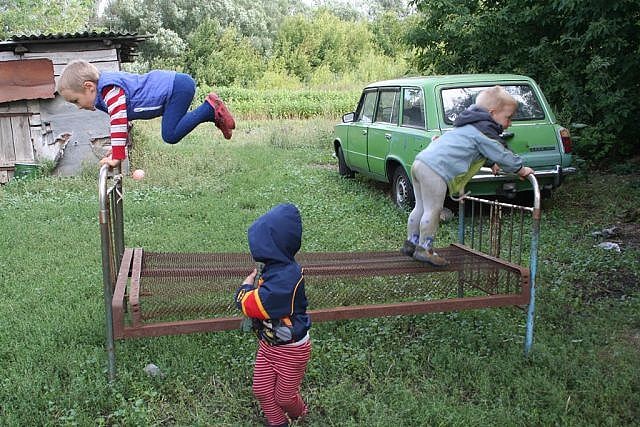 Батут смешные картинки