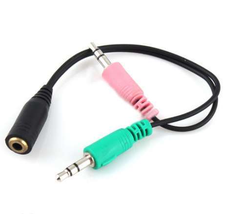 Что делать если у гарнитуры (микрофон+наушники) только 1 провод и нужно ...