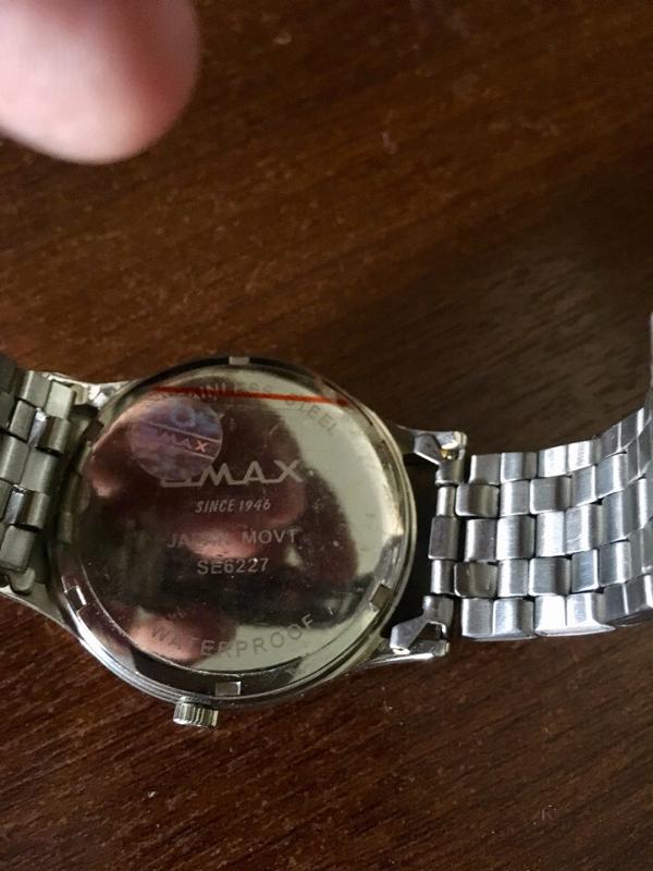 Stainless steel back omax japan