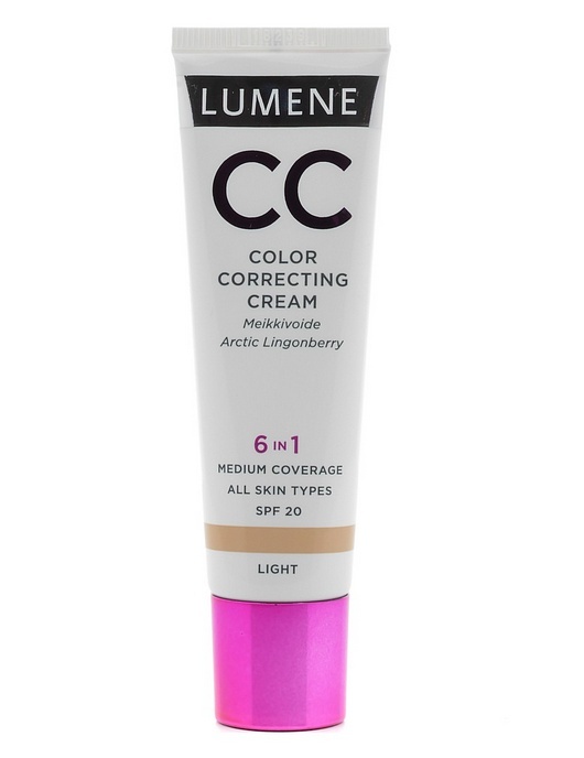 Тональный крем lumene cc color correcting cream