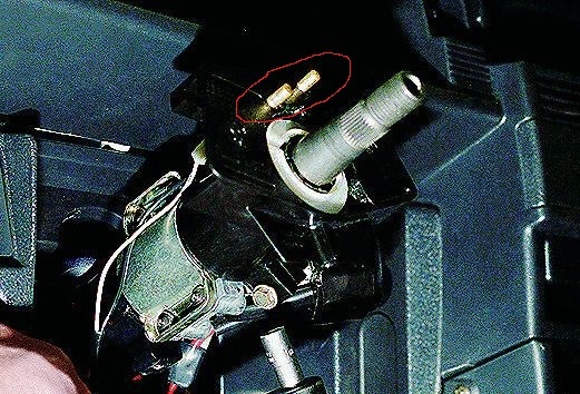 Подрулевой на ваз 2115 как снять