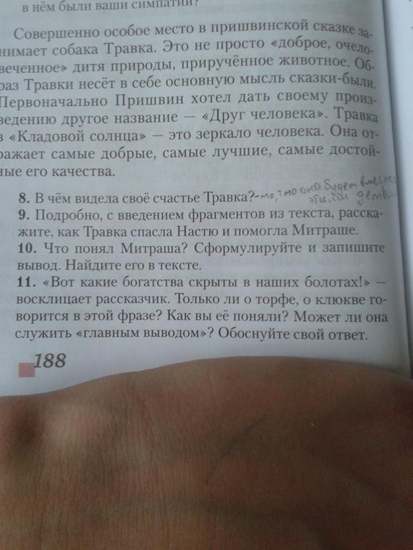 Подробно с введением фрагментов из текста расскажите
