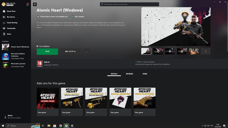 Атомик game pass. Atomic heart xbox game pass. атомик харт управление на xbox. atomic heart game pass pc.