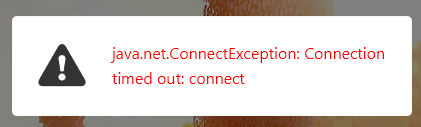 Java net connectexception connection timed out connect. Java net connectexception connection timed out connect