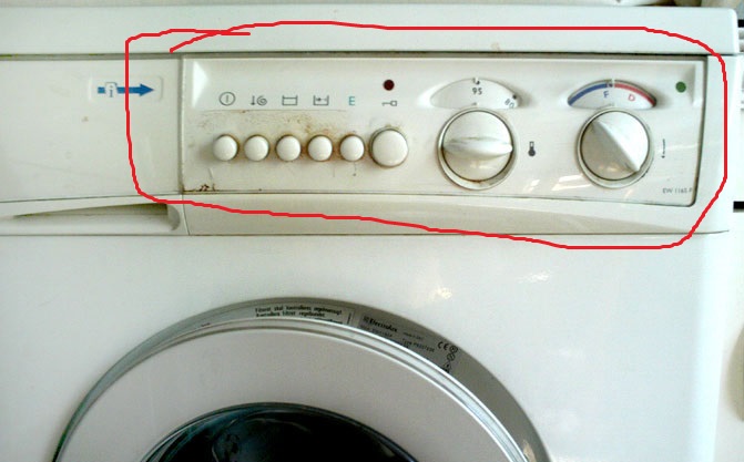 Стиральная машинка electrolux как снять заднюю панель