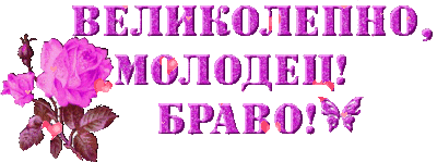 Днем, открытка великолепно браво молодец