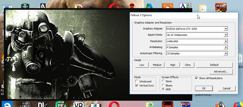 игра не открывается на полный экран